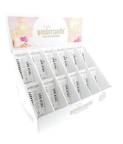 Weiteres Produktbild 1: 12 Fächer Thekendisplay für 144 Wondercandle® classic