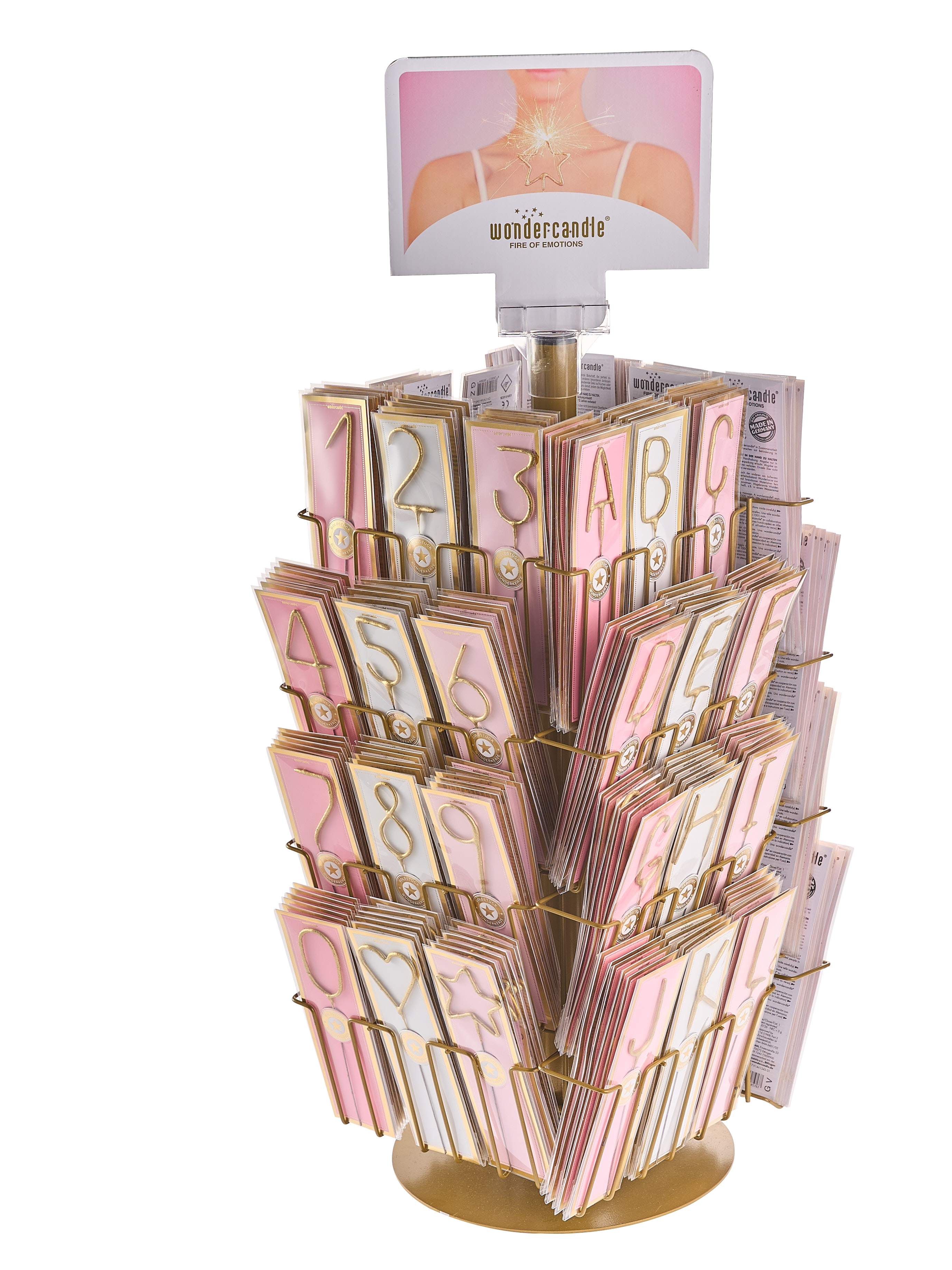 Weiteres Produktbild 2: Goldstück gold Sortiment 480 Wondercandle® classic