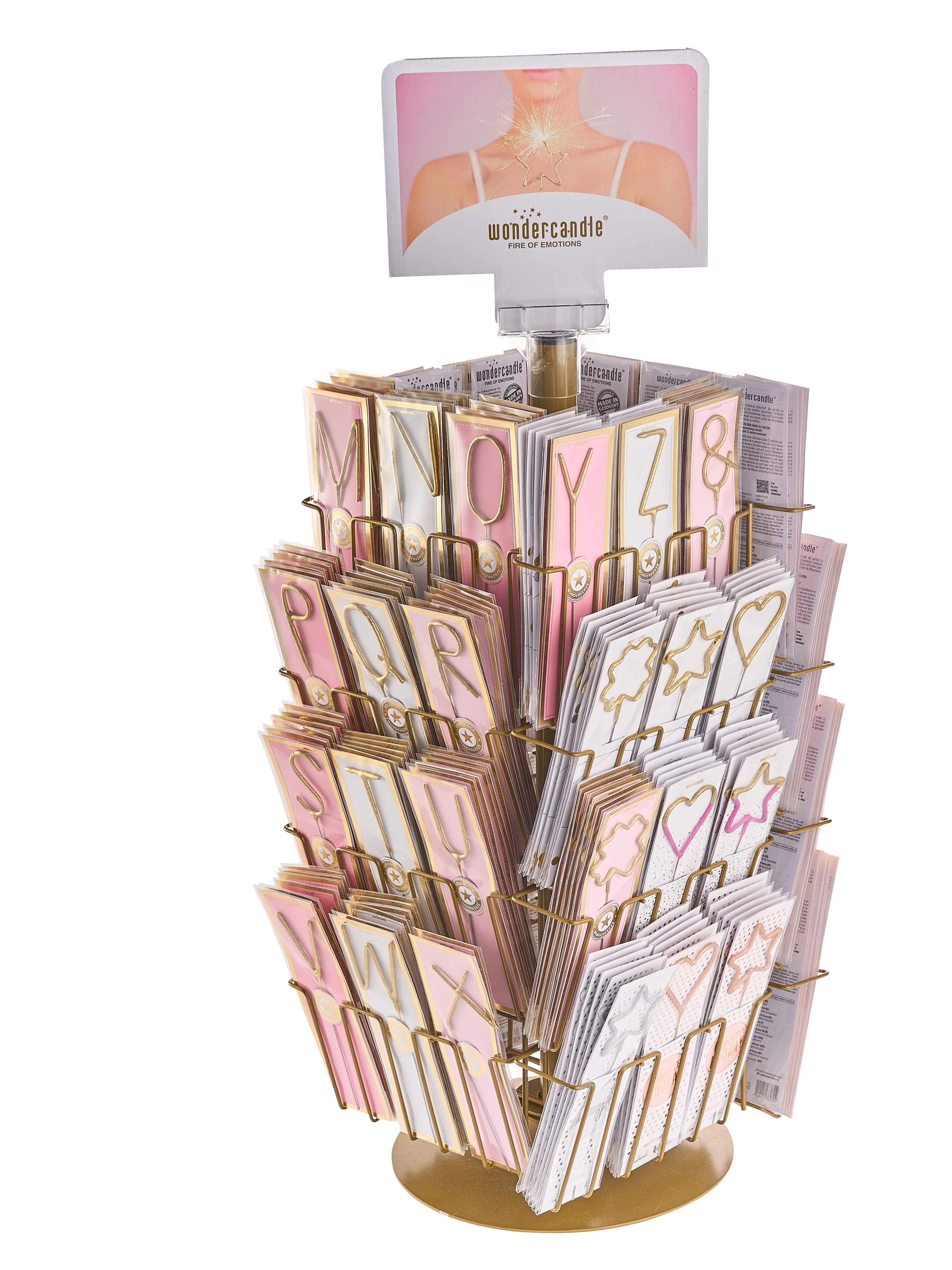 Weiteres Produktbild 4: Goldstück gold Sortiment 480 Wondercandle® classic