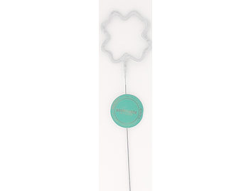 Produktbild: Kleeblatt silber Spotlight Wondercandle® classic