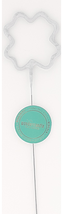Weiteres Produktbild 1: Kleeblatt silber Spotlight Wondercandle® classic