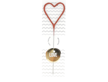 Produktbild: Herz rot 388 "Love" Spotlight Wondercandle® classic
