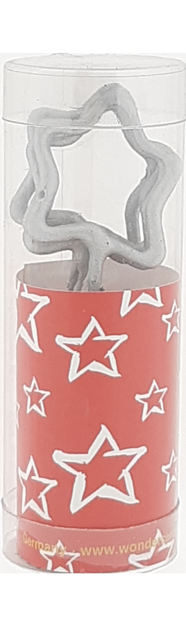 Weiteres Produktbild 1: Stern silber 505 Wondercandle® mini 4er Set