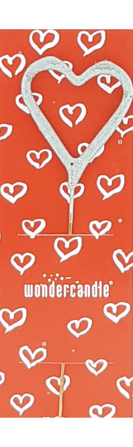 Weiteres Produktbild 1: Herz silber 911 Wondercandle® mini