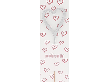 Produktbild: Herz silber 910 Wondercandle® mini