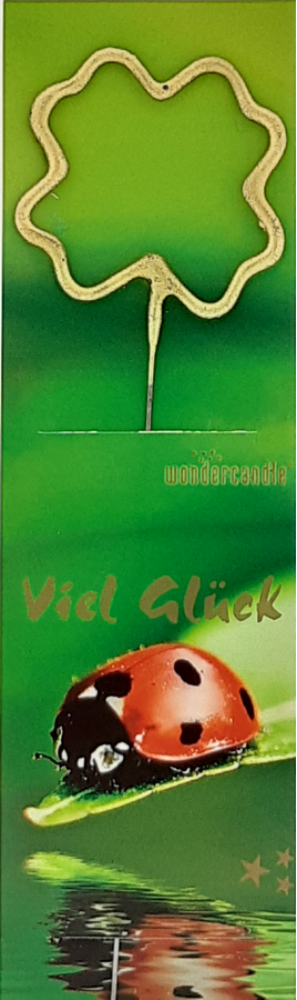 Weiteres Produktbild 1: Kleeblatt grün 1001D Wondercandle® classic Euroloch