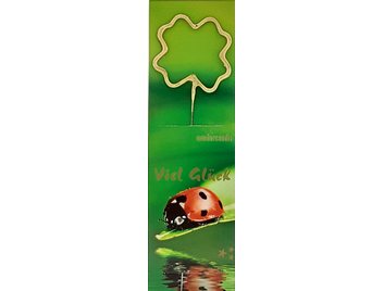 Produktbilder 1: Kleeblatt grün 1001D Wondercandle® classic Euroloch