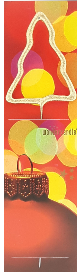 Weiteres Produktbild 1: Stern silber Wondercandle® classic customized mit Veredelung