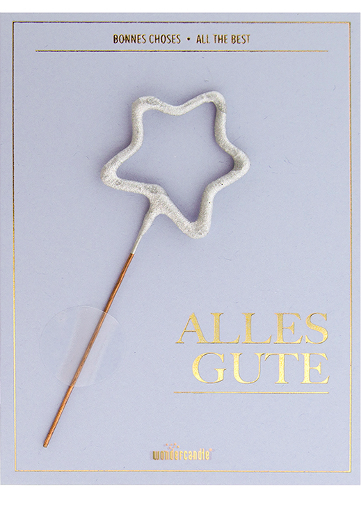Weiteres Produktbild 1: Alles Gute Deluxe Mini Wondercard farblich sortiert