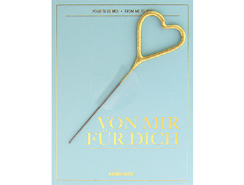 Produktbild: Von mir für Dich Deluxe Mini Wondercard farblich sortiert