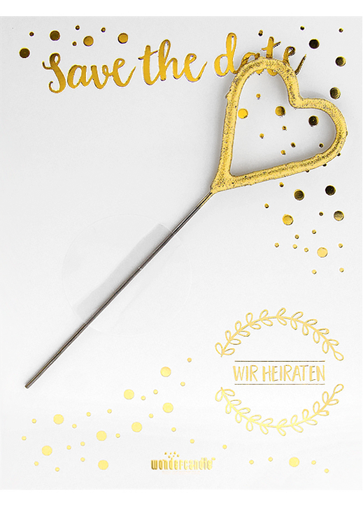 Weiteres Produktbild 1: Save the date Hochzeit Mini Wondercard #289
