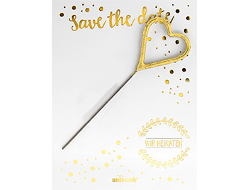 Produktbild: Save the date Hochzeit Mini Wondercard #289