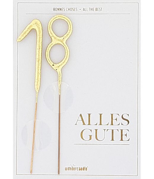 Weiteres Produktbild 1: 18 Alles Gute Mini Wondercard