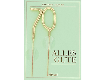 Produktbilder 1: 70 Alles Gute Mini Wondercard