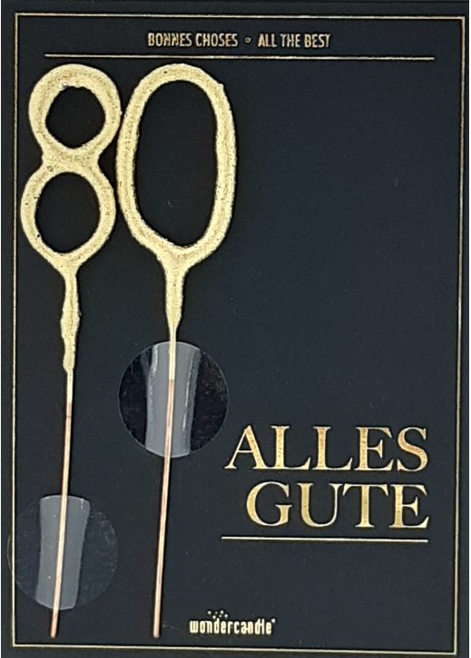 Weiteres Produktbild 4: 80 Alles Gute Mini Wondercard