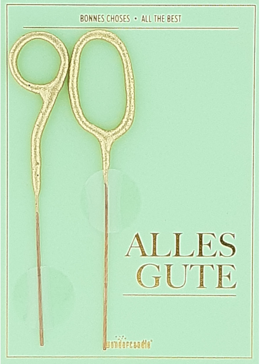 Weiteres Produktbild 2: 90 Alles Gute Mini Wondercard
