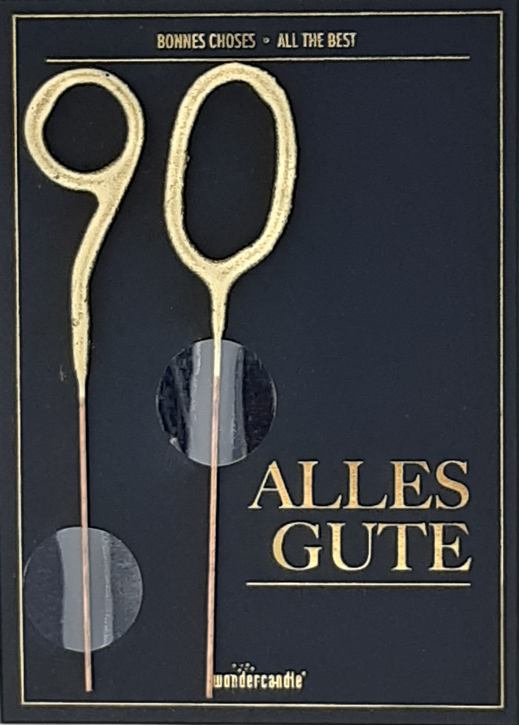 Weiteres Produktbild 4: 90 Alles Gute Mini Wondercard