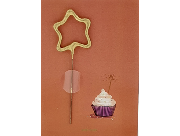 Produktbild: CupCake Celebration orange Mini Wondercard