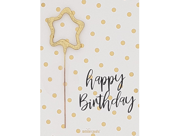 Produktbilder: happy Birthday Polka Dots Mini Wondercard