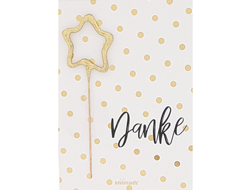 Produktbilder: Danke Polka Dots Mini Wondercard