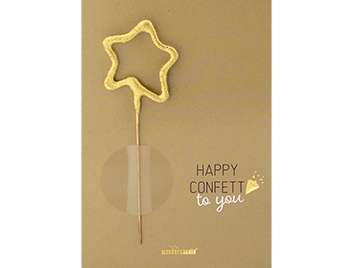 Produktbilder: Happy Confetti Craft Paper Mini Wondercard