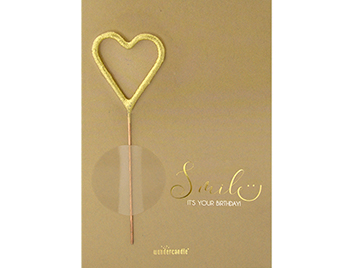 Produktbilder 1: Smile it's your Birthday Craft Paper Mini Wondercard