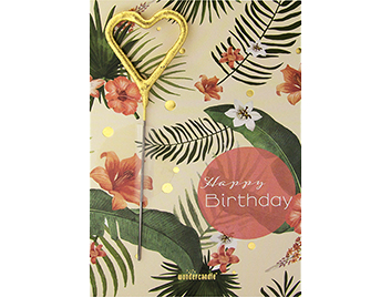 Produktbilder: Happy Birthday Wild Flowers Mini Wondercard