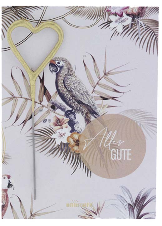 Weiteres Produktbild 1: Alles Gute Wild Flowers Mini Wondercard