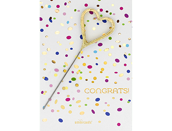 Produktbilder 1: Congrats Confetti Mini Wondercard