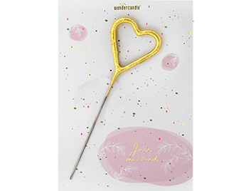 Produktbilder: Just married rosa Wedding Mini Wondercard