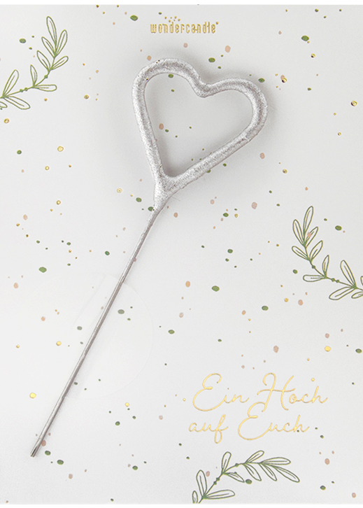 Weiteres Produktbild 1: Ein Hoch auf Euch grün Wedding Mini Wondercard
