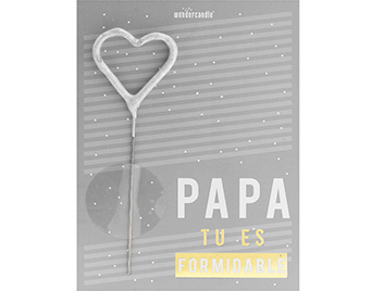 Produktbilder 1: Papa tu es formidable Famille Mini Wondercard