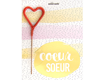 Produktbilder 1: Soeur de coeur Famille Mini Wondercard