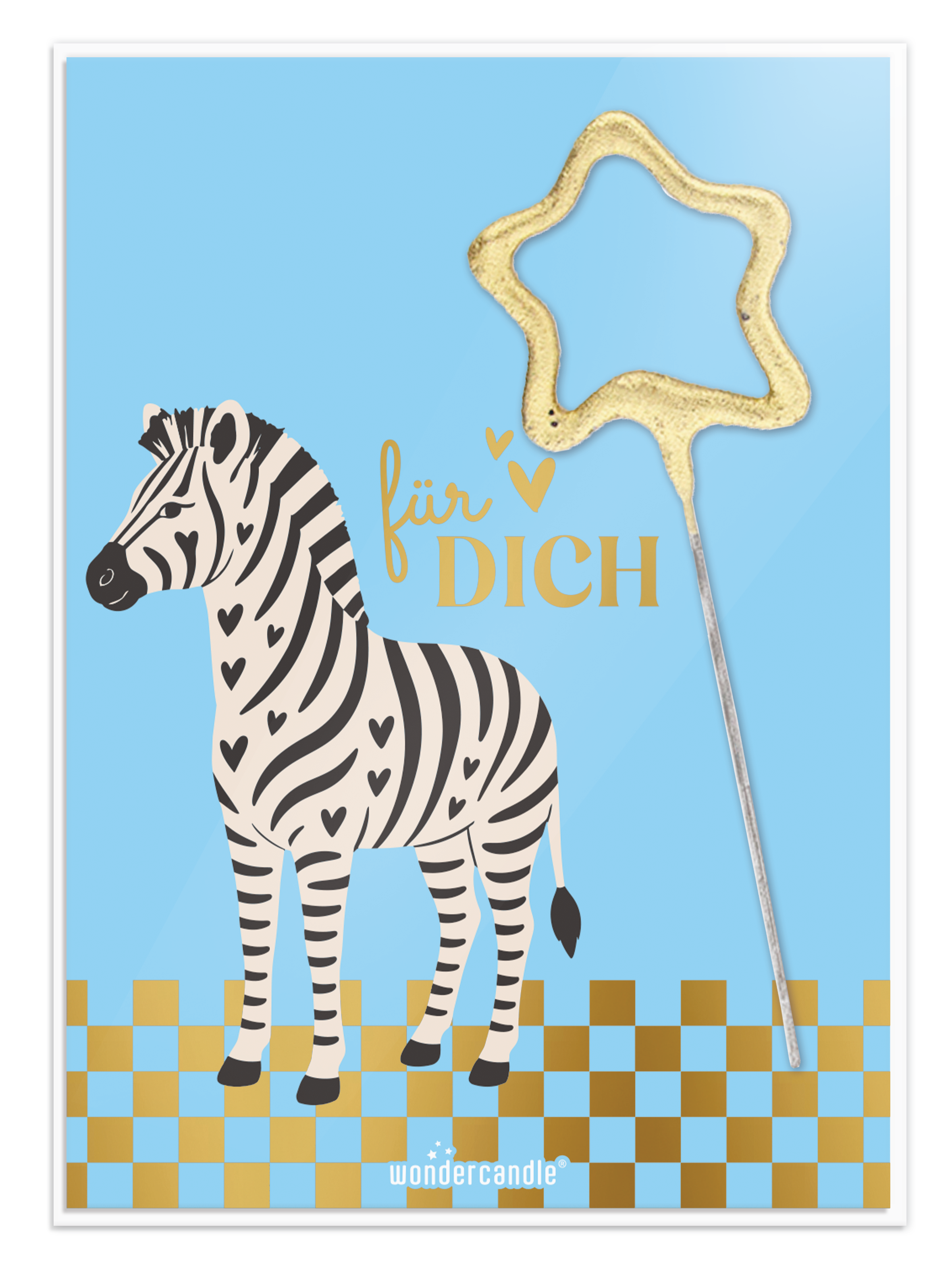 Produktbilder: Für dich Zebra Animal  Mini Wondercard