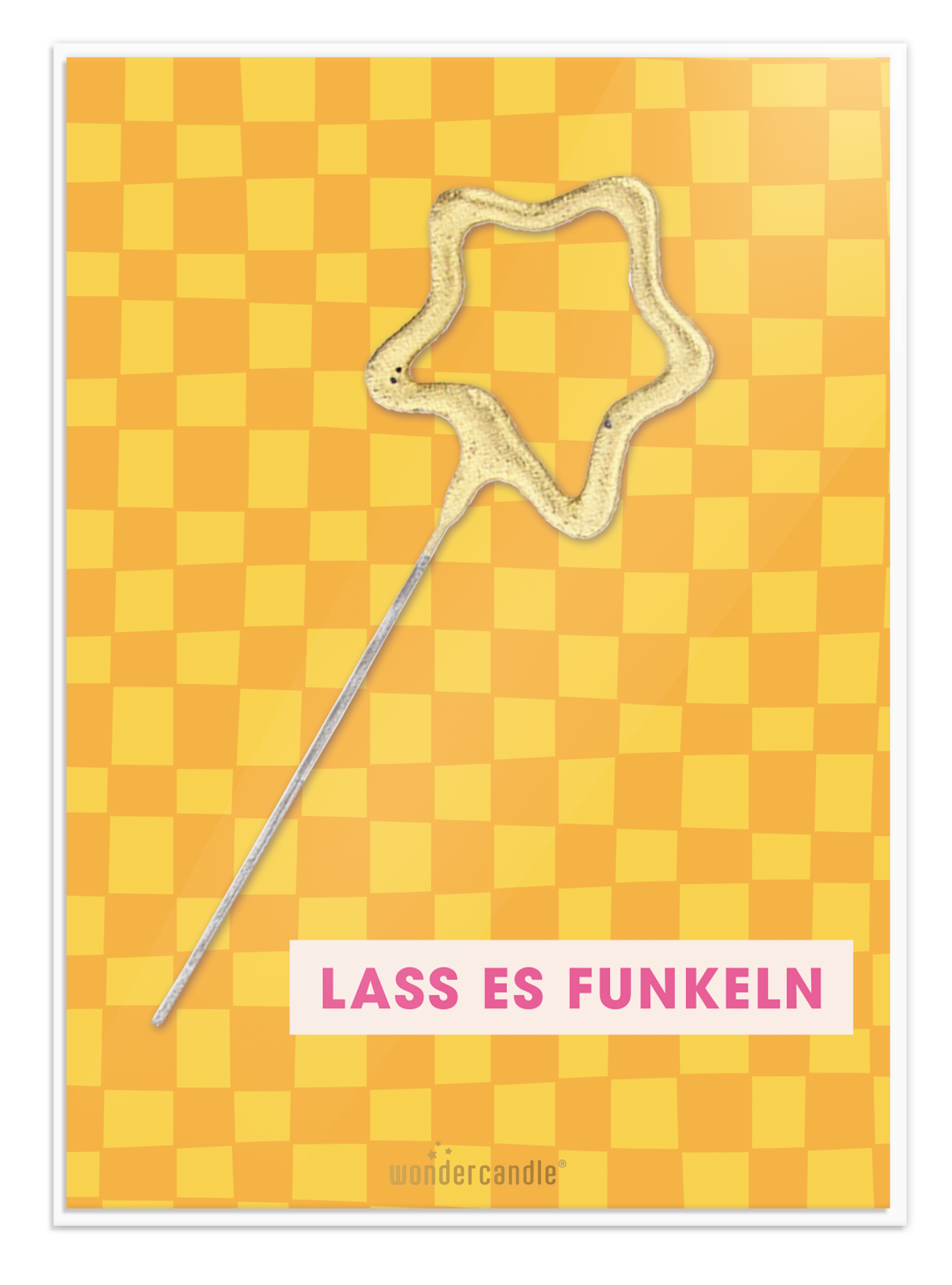 Produktbilder: Lass es funkeln Karo  Mini Wondercard