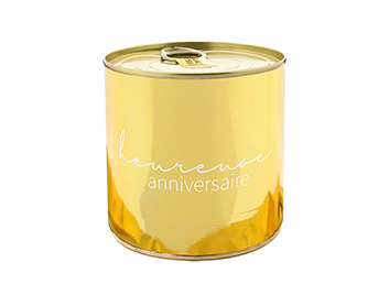 Produktbild: Cancake heureux anniversaire or Gâteau Brownie au chocolat Golden times