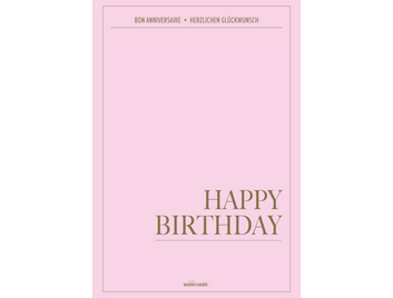 Produktbild: Happy Birthday XL Postkarte Deluxe Edition postcard