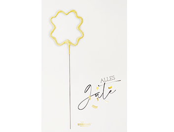 Produktbild: Alles Gute weiß Classic Wondercard