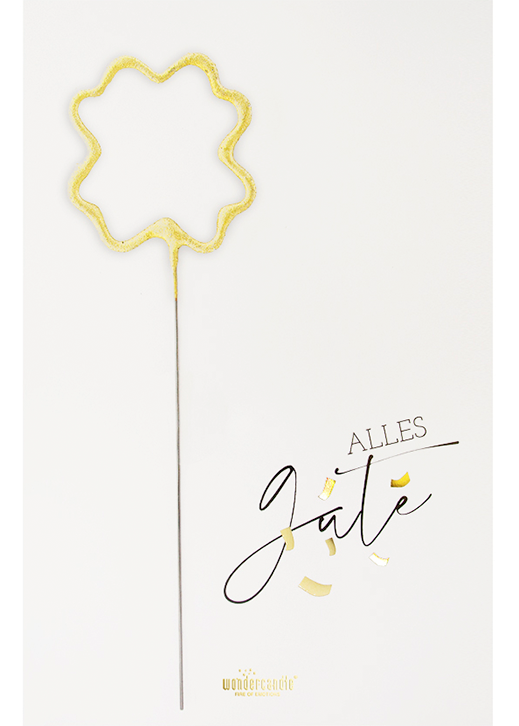 Weiteres Produktbild 2: Classic Wondercard White Birthday Set