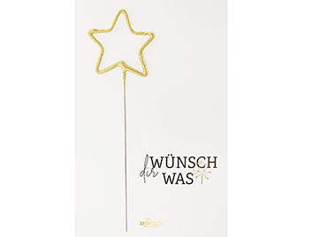 Produktbild: Wünsch Dir Was weiß Classic Wondercard