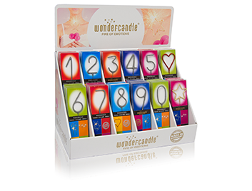 Produktbilder: Multi grau Sortiment 144 Wondercandle® classic