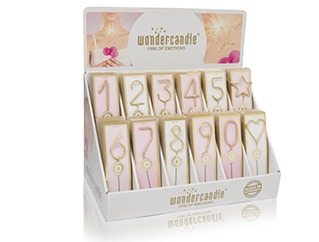 Produktbild: Goldstück gold classic Sortiment 144 Wondercandle® classic