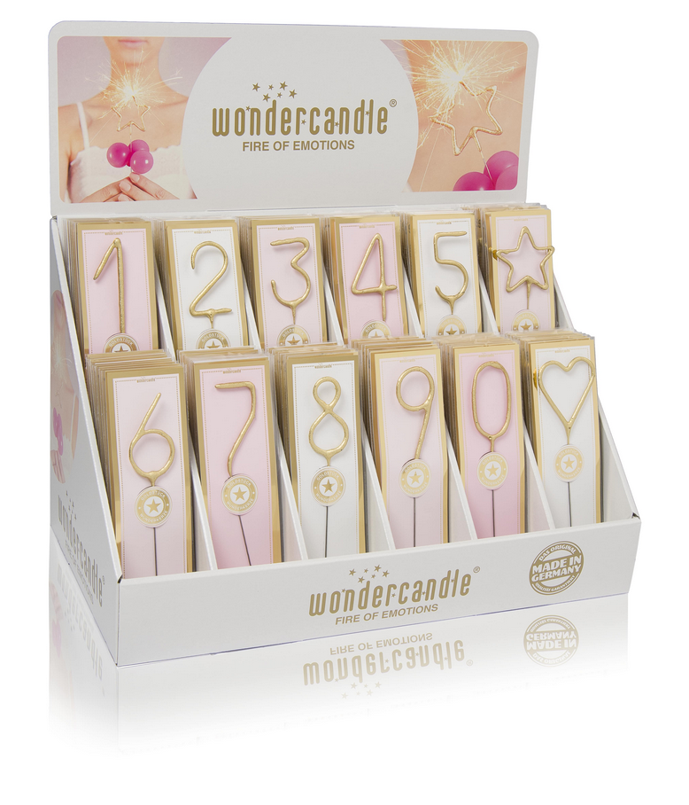 Weiteres Produktbild 1: Goldstück gold classic Sortiment 144 Wondercandle® classic