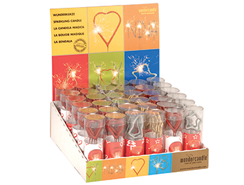 Produktbild: 4er Set Sortiment 36 Wondercandle® mini