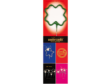 Produktbilder 1: Kleeblatt grün Multi Wondercandle® classic