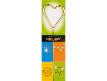 Produktbilder: Herz gold Multi Wondercandle® classic