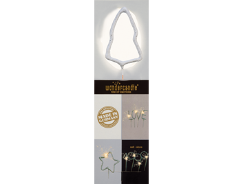 Produktbilder 1: Baum silber Chromo Wondercandle® classic