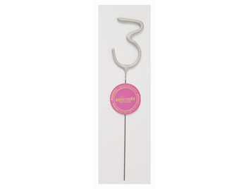 Produktbild: 3 silber Spotlight Wondercandle® classic