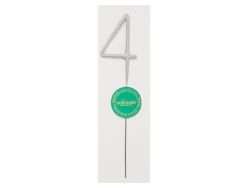 Produktbild: 4 silber Spotlight Wondercandle® classic