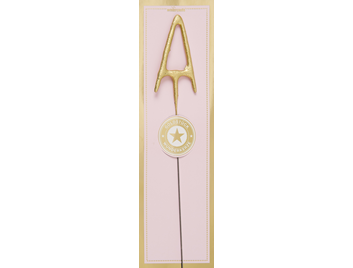 Produktbild: A gold Goldstück pink Wondercandle® classic